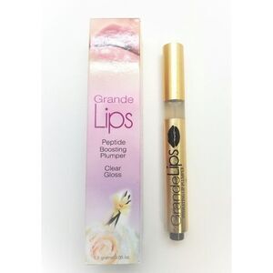 Grande LIPS Peptide Boosting Lip Plumper Clear Gloss 0.05 oz/1.5